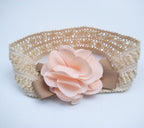 Soft Lace Baby Headband — Stretchy & Gentle for Newborns & Toddlers